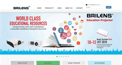 Desktop Screenshot of brilens.com